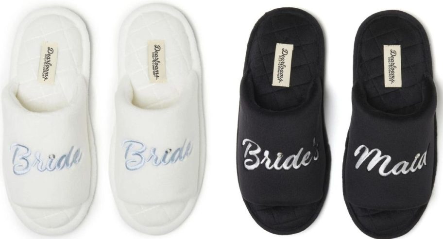 Dearfoams Bride pack Sippers