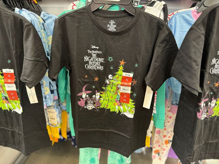 a Disney The Nightmare Before Christmas Graphic Short Sleeve T-Shirt at Walmart