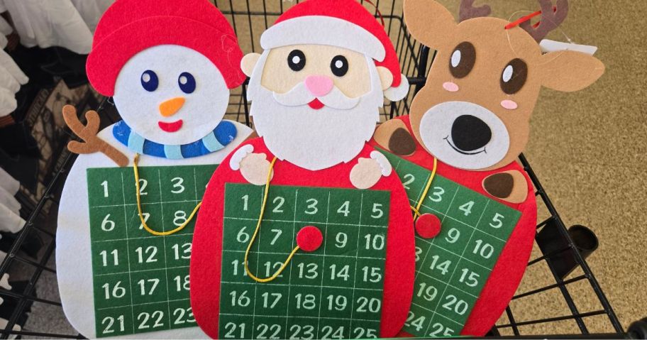 Dollar Tree Christmas Interactive Calendars