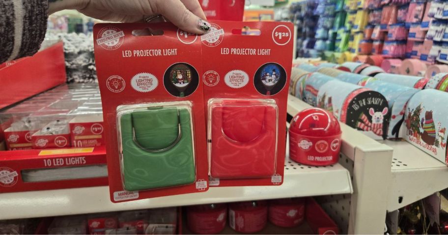 Dollar Tree Christmas LED Projector Light