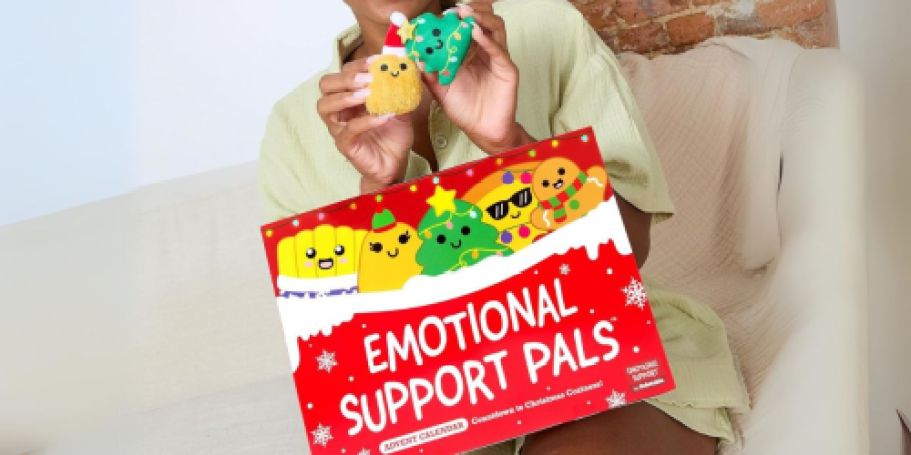 NEW Emotional Support Plush Advent Calendar Only $49.99 Shipped on Amazon (May Not Last Long!)