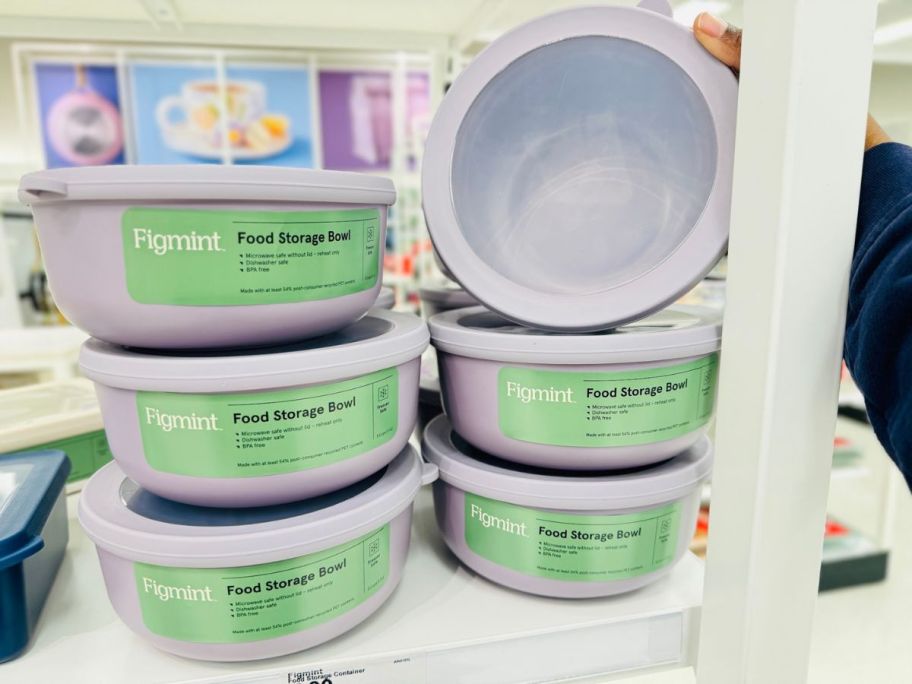Figmint Storage Bowls in a store