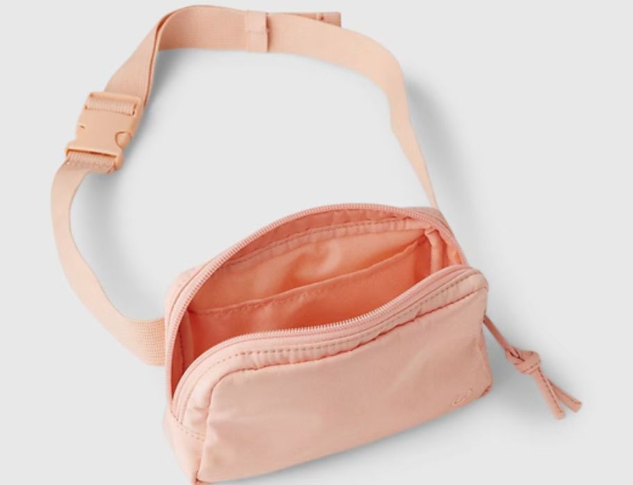 A Gap belt bag in pink