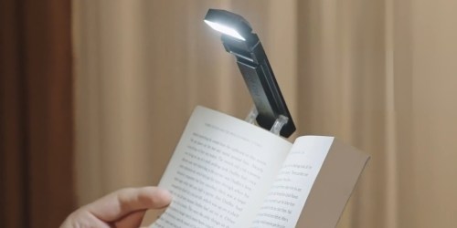 Rechargeable Clip-on Book Light w/ Timer Just $11.99 Shipped for Amazon Prime Members