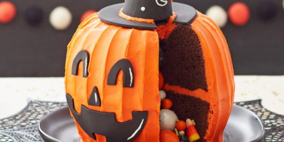 3D Pumpkin Cake Pan Only $7.99 Shipped (Reg. $20) | Fill w/ Candies & Sprinkles for a Surprise!