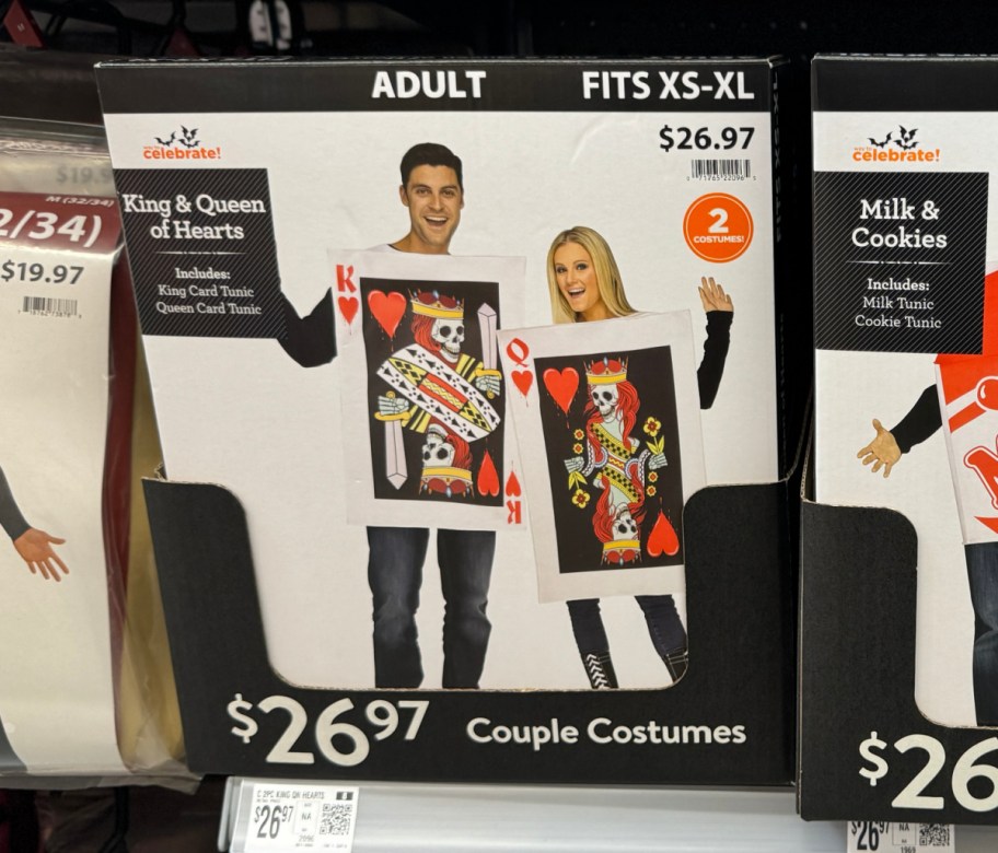 King and Queen Adult Couples Halloween Costume at Walmart