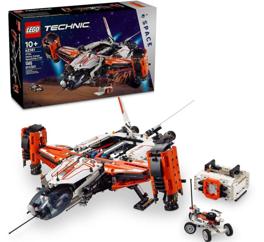 a lego tecnic space ship