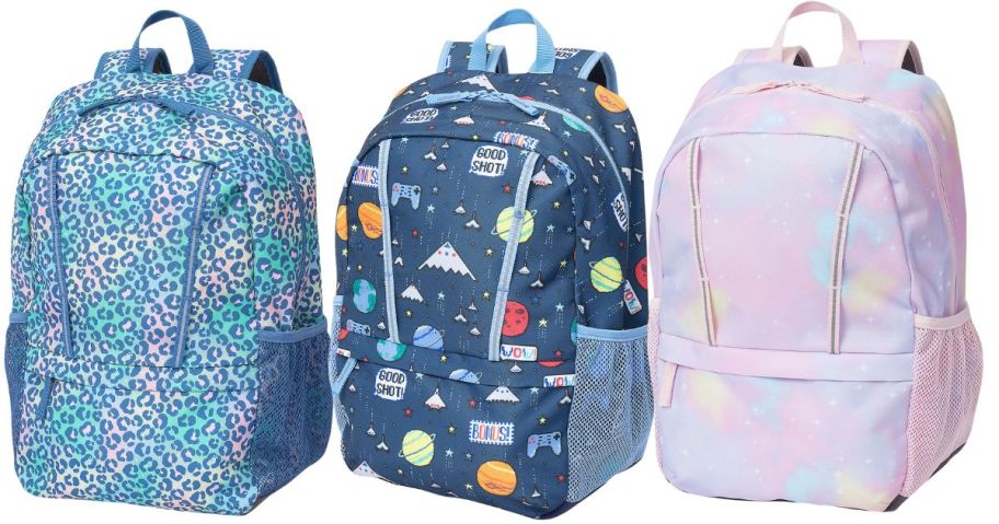 3 Lands' End Kids ClassMate Medium Backpacks