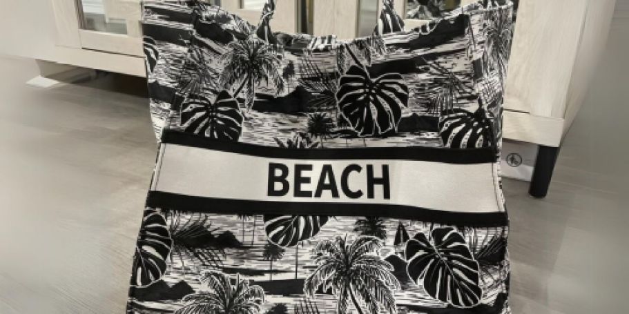 Women’s Beach Canvas Tote Bag Only $5.77 on Walmart.com (Reg. $15)