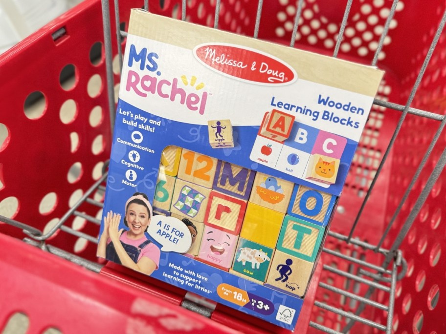 Ms. Rachel Melissa & Doug Wooden Learning Blocks