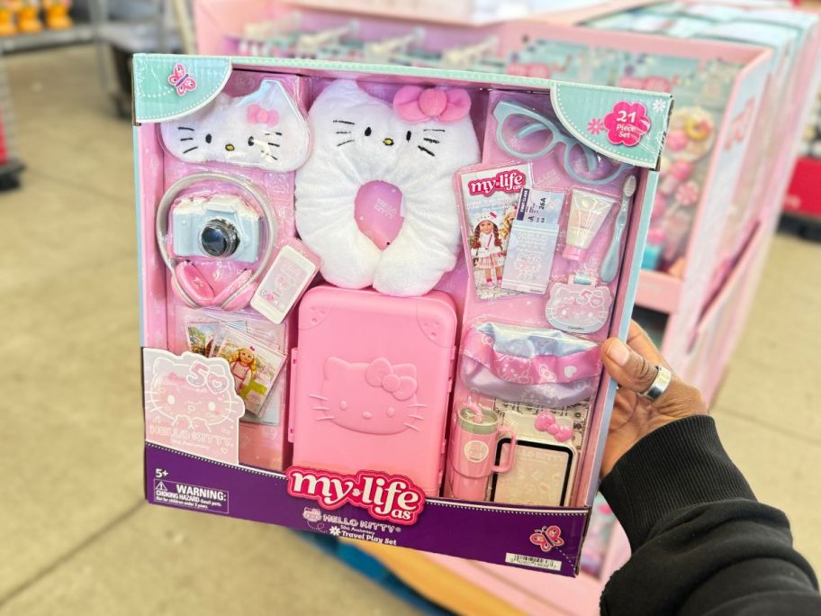 My Life As Hello Kitty 21-Piece Travel Play Set