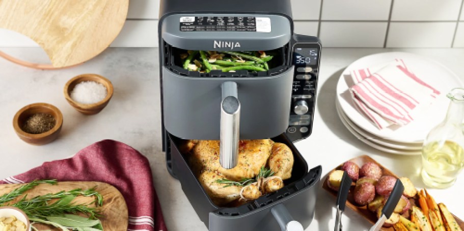 Ninja DoubleStack Air Fryer w/ Skewers & Tongs from $129.98 Shipped (Reg. $249)