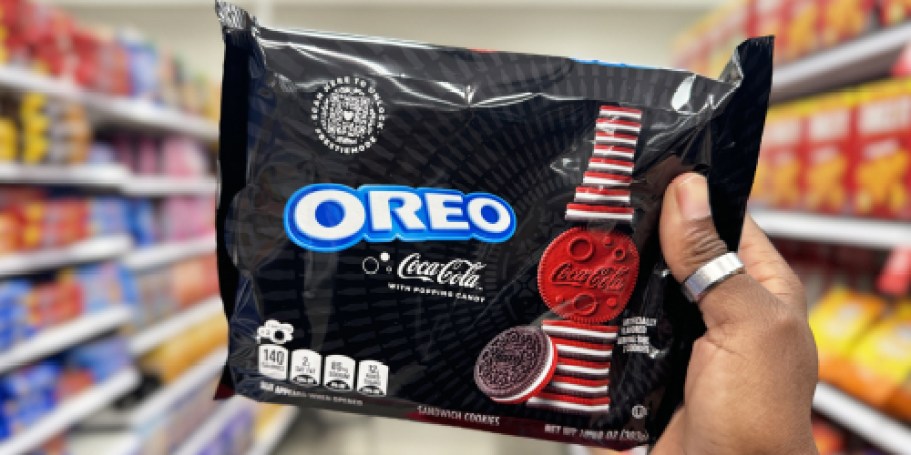 OREO x Coca-Cola Collab | Limited-Edition Cookies & Soda 6-Packs on Sale at Target!