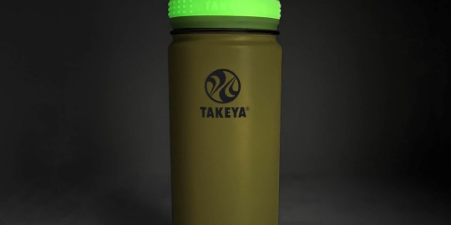 Takeya Kids Glow-in-the-Dark Water Bottle Only $14.99 on Amazon (Regularly $30)