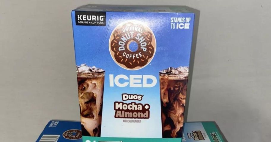 The Original Donut Shop Coffee Iced Duos Mocha + Almond Coffee box