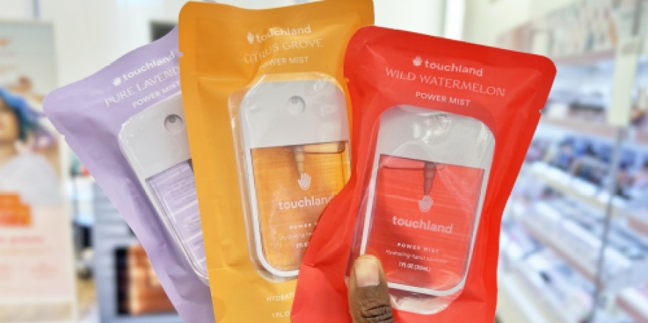 Touchland Hand Sanitizer 3-Packs from $21 Shipped for Amazon Prime Members