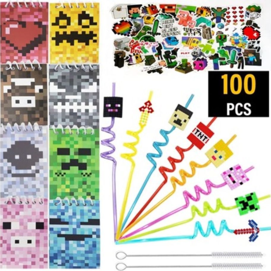 video game party favor set.