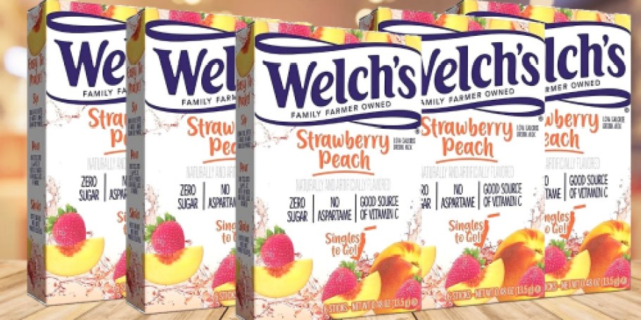 Welch’s Drink Mix Singles 72-Count Only $8 Shipped on Amazon (Reg. $20)