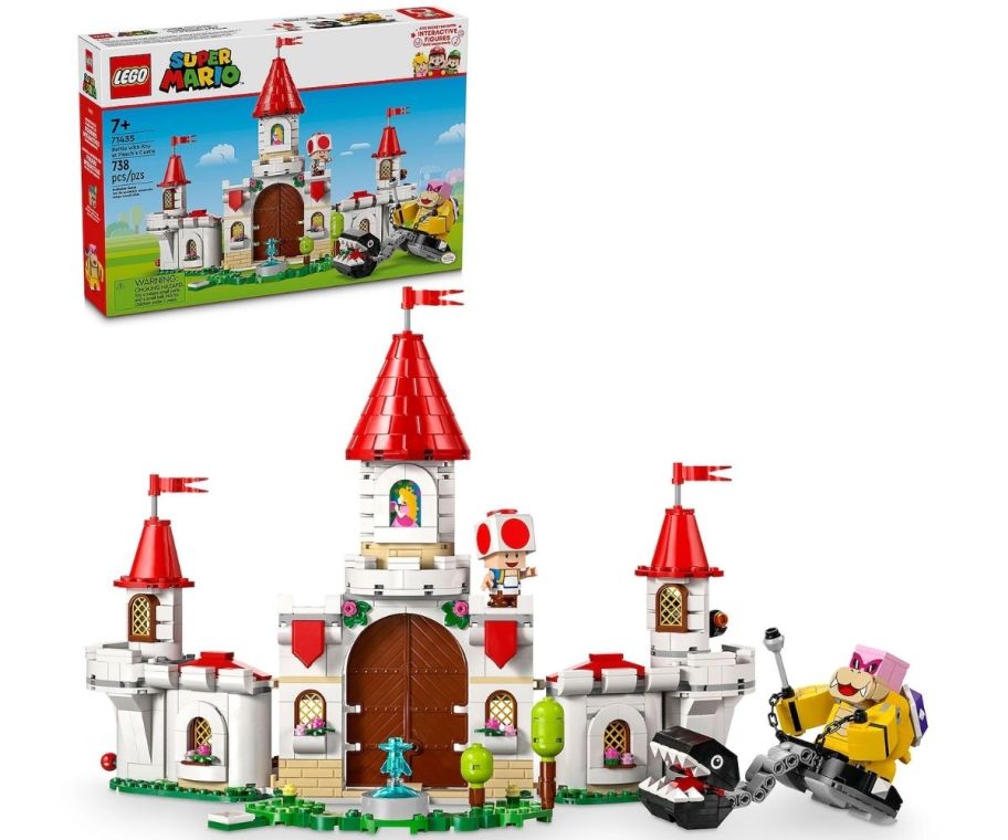 mario castle build set