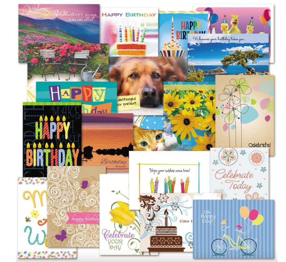 mega pack of birthday cards