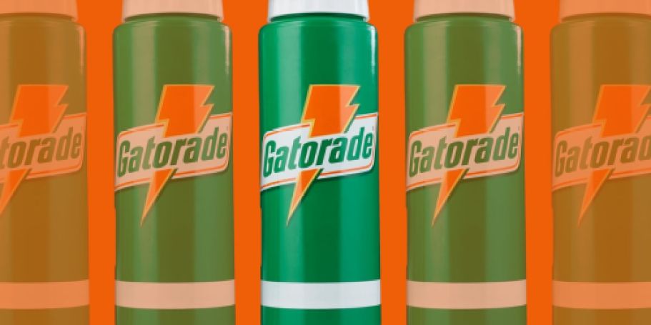 Gatorade 32oz Retro Squeeze Bottle Just $5.99 on Amazon (Reg. $10)