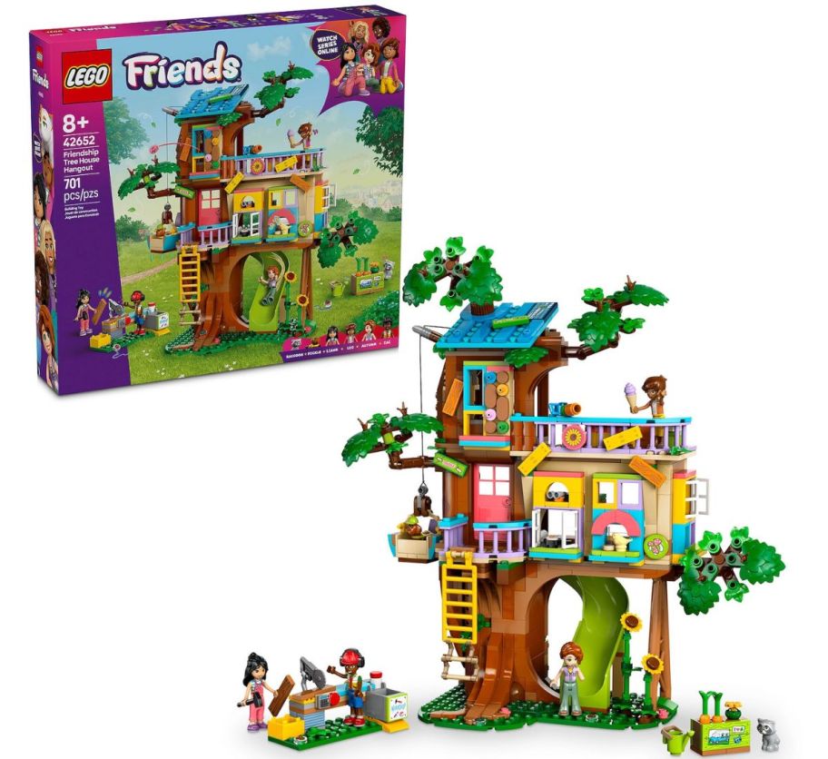 Lego friends treehouse building set