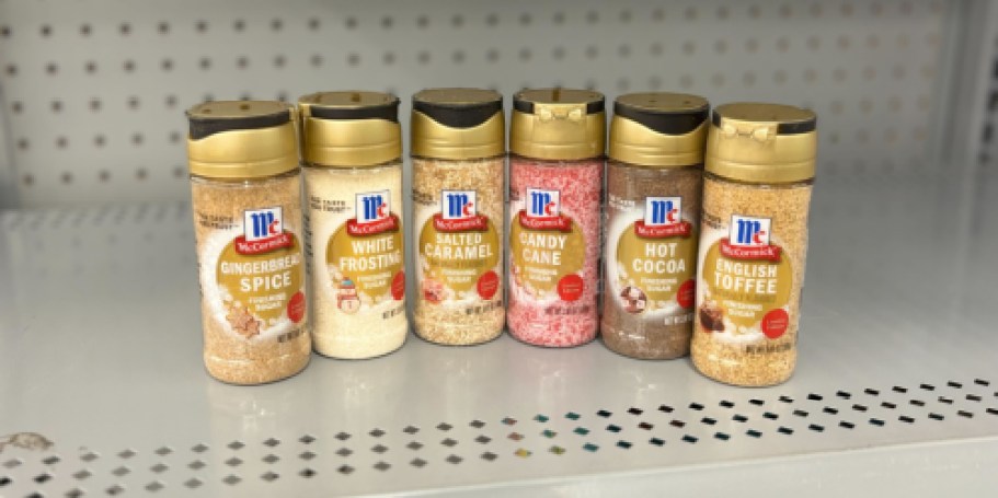 We Found the Viral McCormick Holiday Sugars at Walmart (Gingerbread Spice, Salted Caramel, & More)