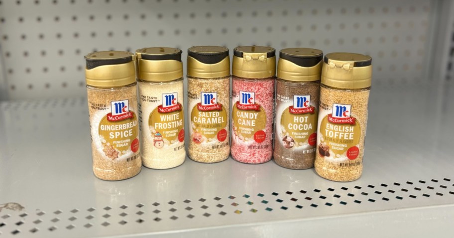 mccormick finishing sugars on display at walmart