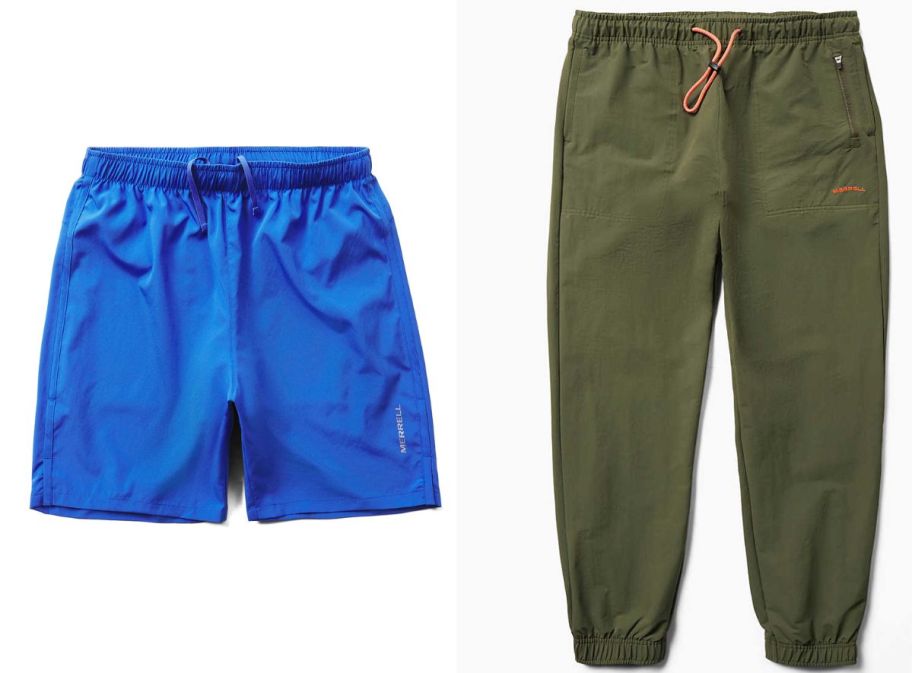 mens shorts and joggers