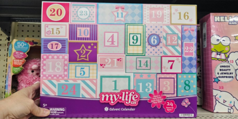 NEW My Life As Advent Calendar Only $20 at Walmart | Includes 24 Accessories for 18″ Dolls