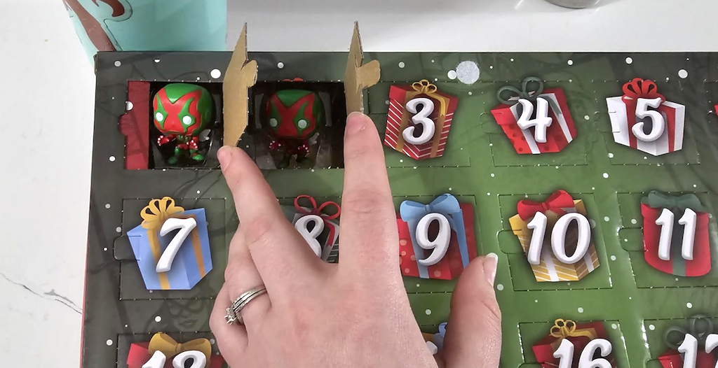 opening Advent calendar 