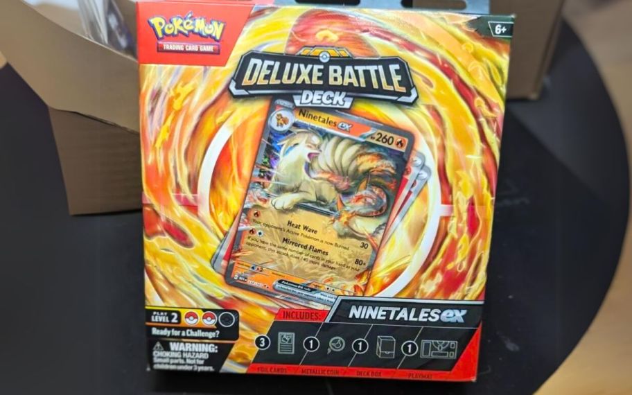 pokemon 9 tails battle deck packaging