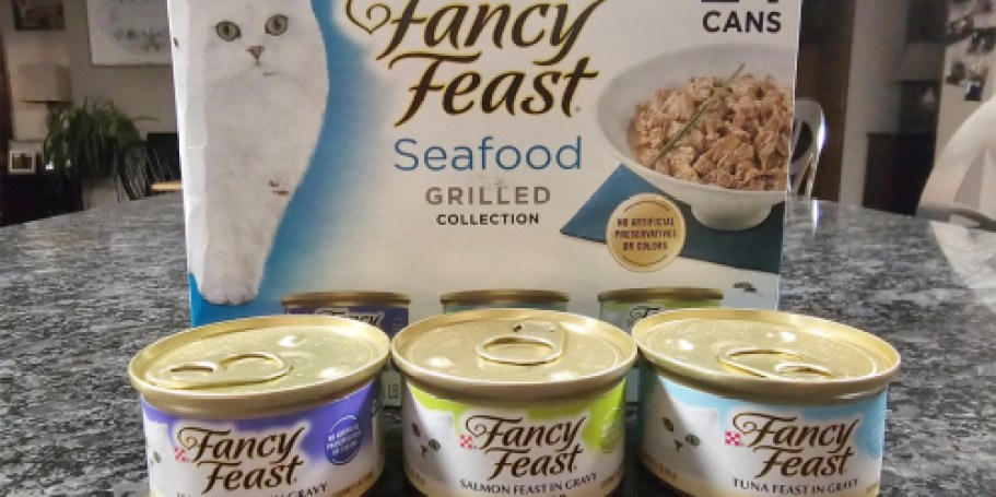 Fancy Feast Wet Cat Food 24-Count Variety Pack Only $5.99 Shipped (Reg. $18)