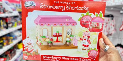 Five Below Strawberry Shortcake Finds – Toy Construction Sets & Pillows Only $5!