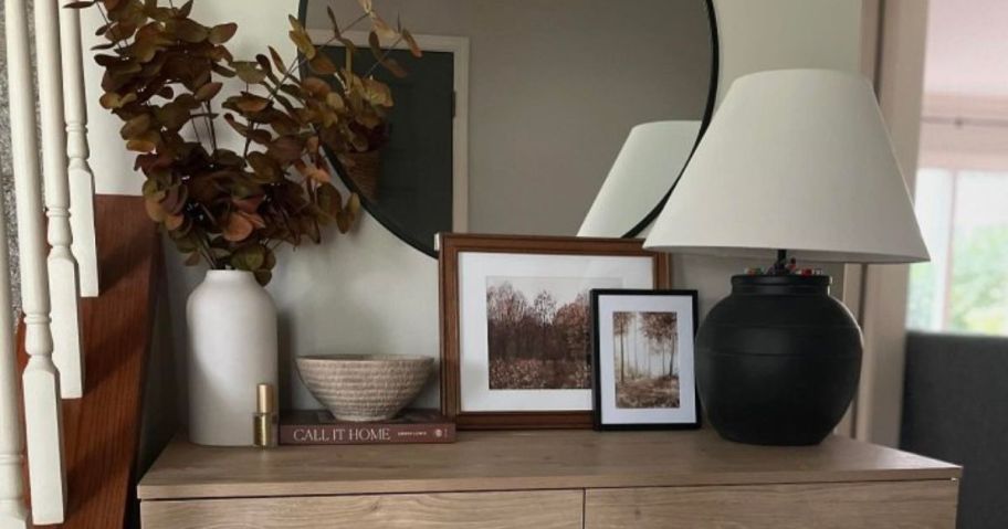 white ceramic vase on table