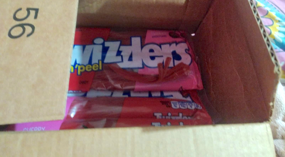 Twizzlers in box