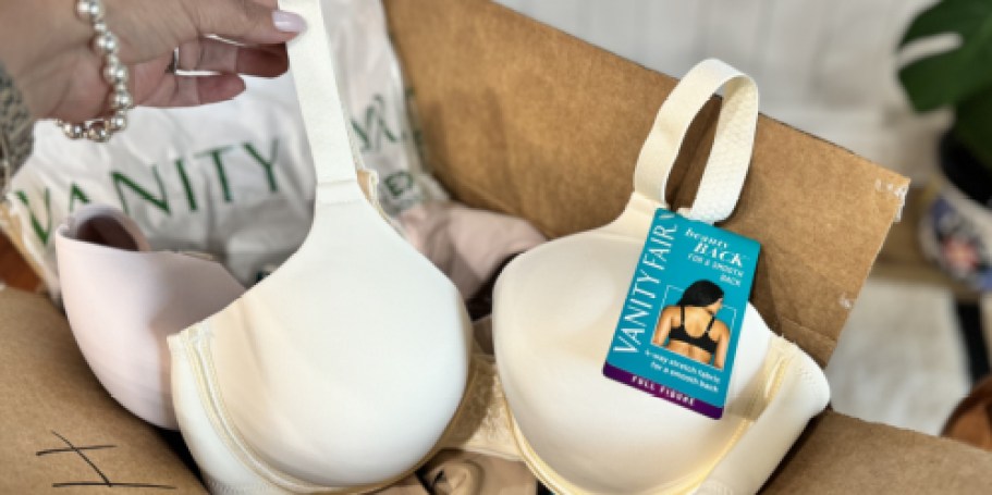 GO! Vanity Fair Bras Just $19.99 Shipped (Regularly $48) – Today ONLY!