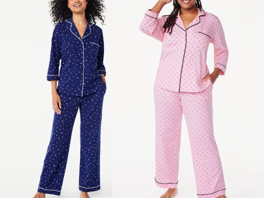 walmart polka dot women pjs