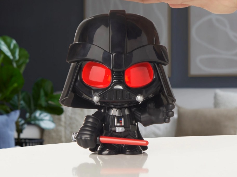 a Star Wars Darth Vader toy