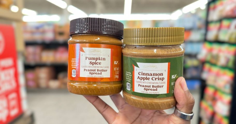 Aldi Pumpkin Spice & Cinnamon Apple Crisp Peanut Butter