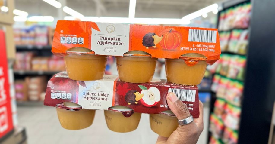 Aldi Pumpkin & Spiced Cider Applesauce