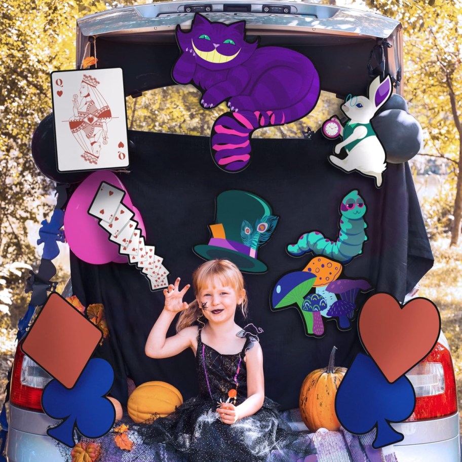 Alice in Wonderland Trunk or Treat Kit