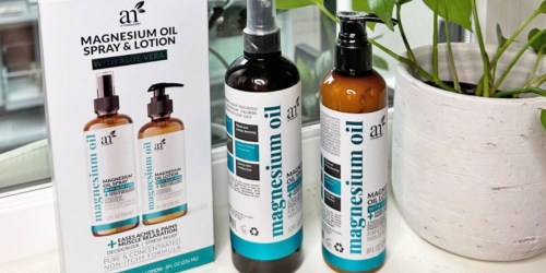 Magnesium Oil Spray AND Lotion Set Only $12.48 Shipped on Amazon (Reg. $25)