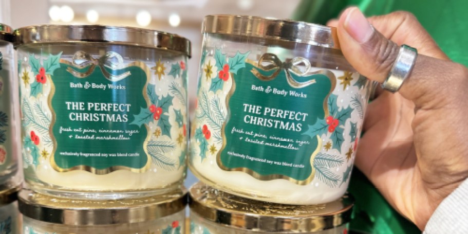 Bath & Body Works 3-Wick Candles Only $10.95 (Regularly $25)