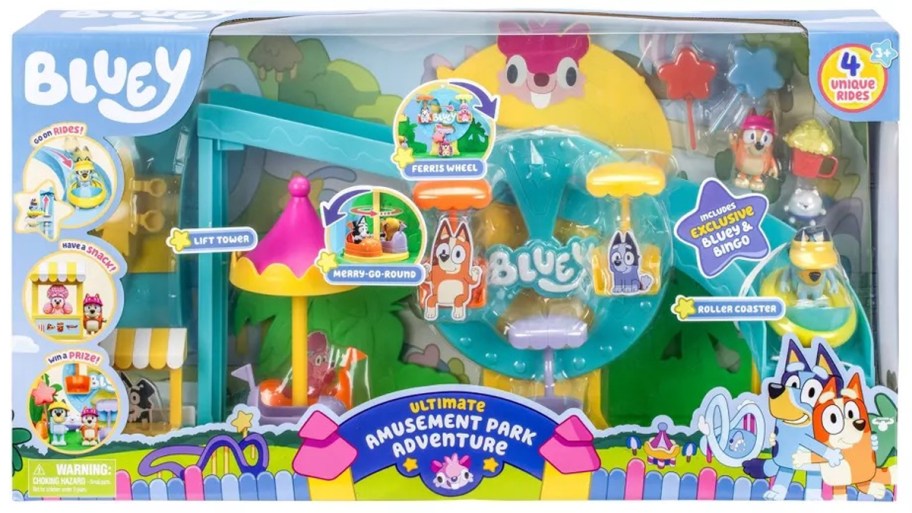 Bluey Amusement Park Playset