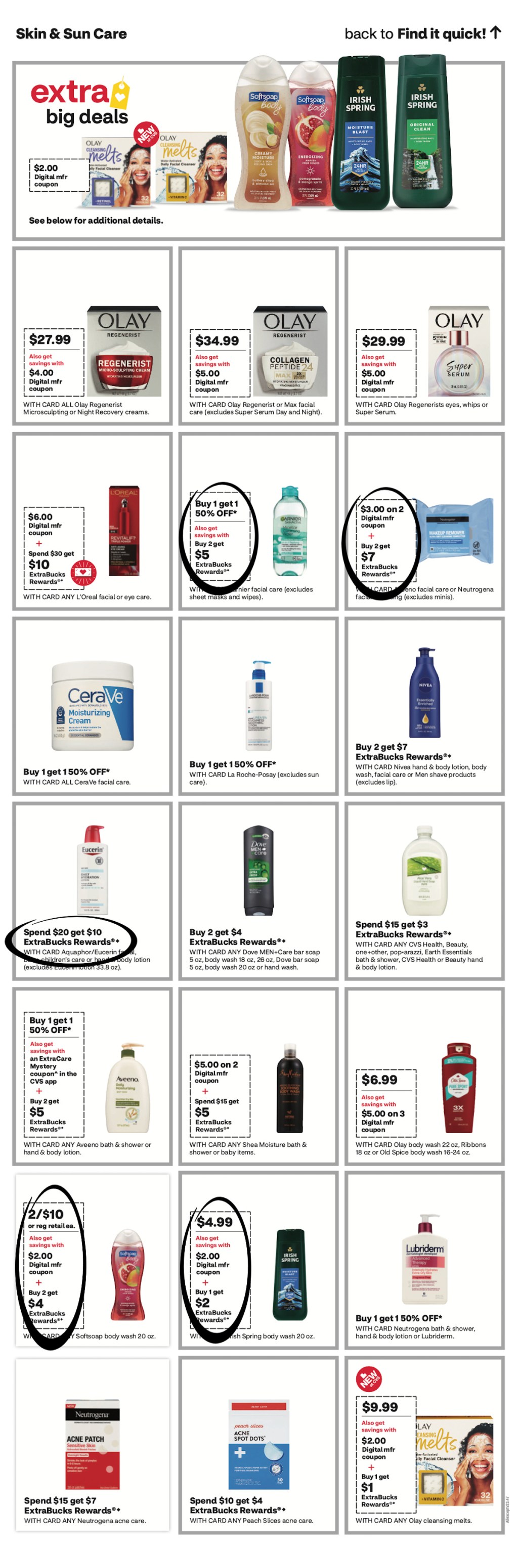 page from CVS ad