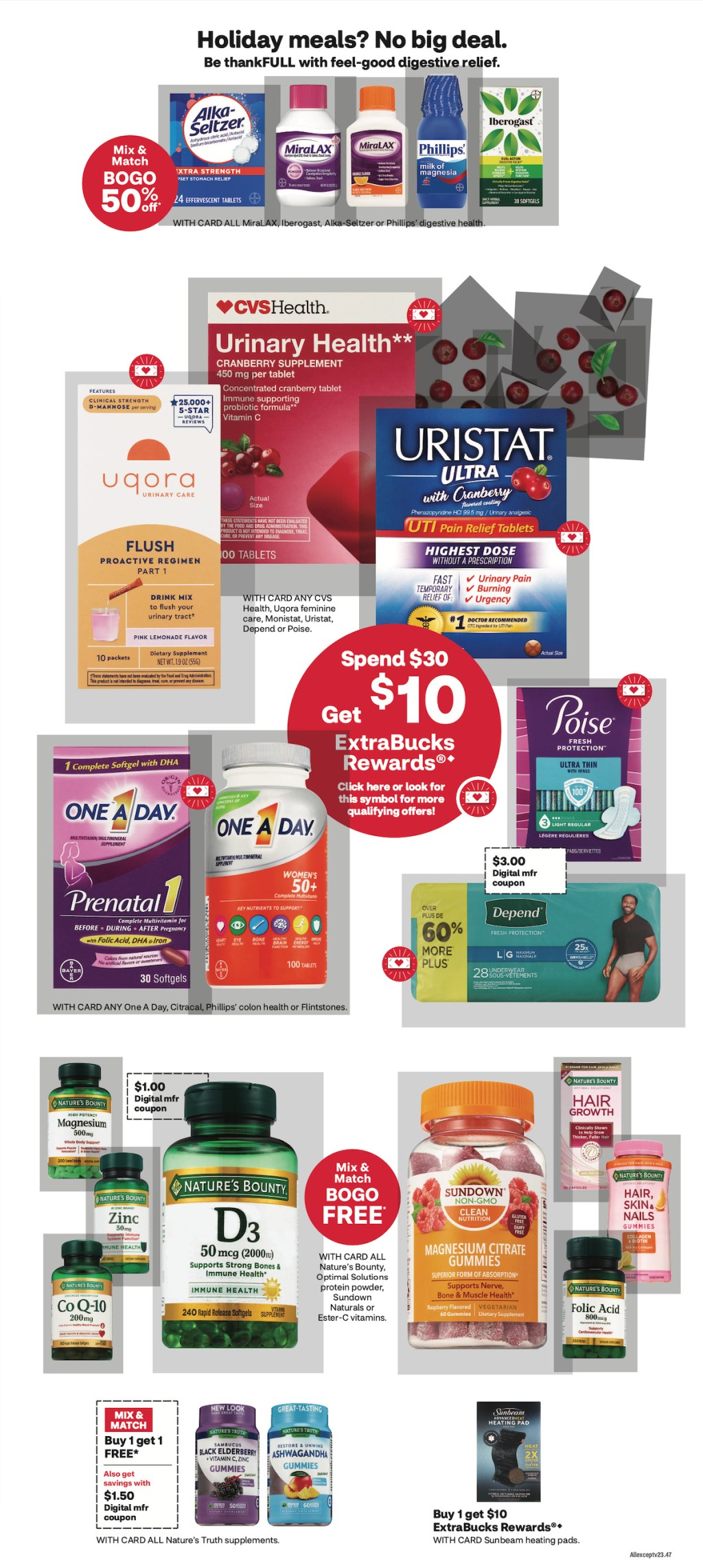 page from CVS ad