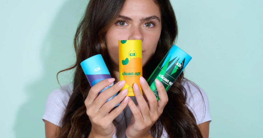 Clean Age Natural Deodorant for Teens