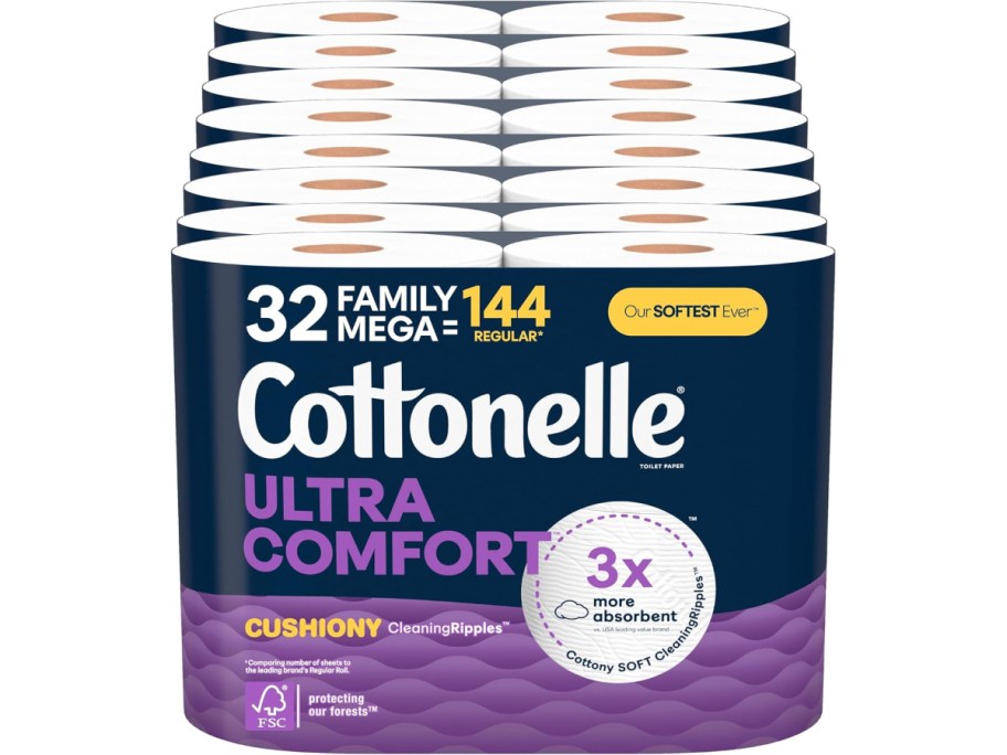 Cottonelle Ultra Comfort Toilet Paper 32 Count