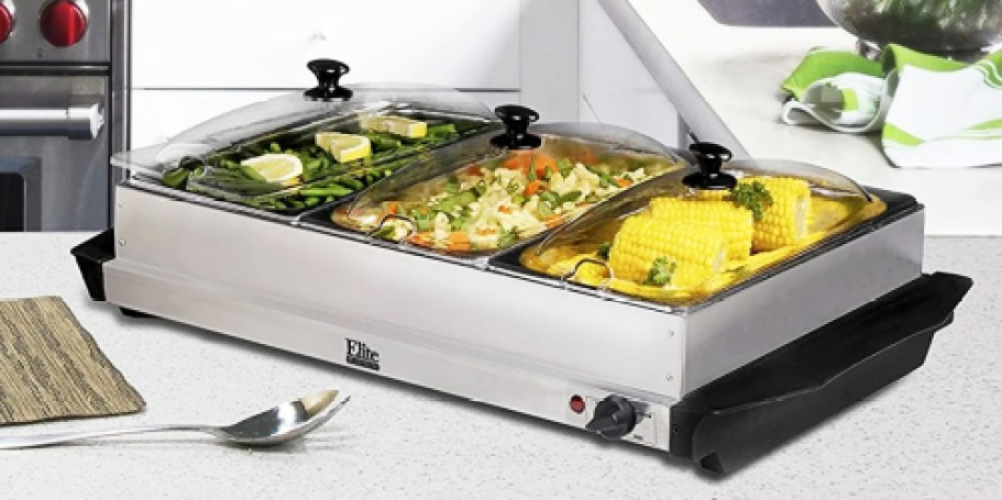 Electric Buffet Server & Warming Tray Only $36.79 on Kohls.com (Reg. $70) – Perfect for Holiday Dinners